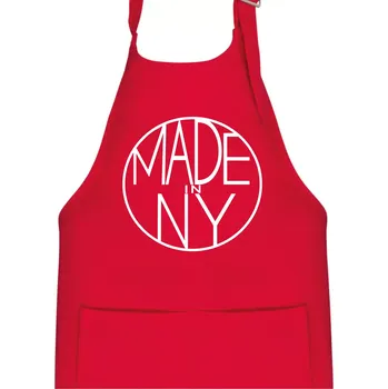 Kuchyňská zástěra Made in NY - Dětská zástěra na vaření - Univerzální velikost ( Červená )
