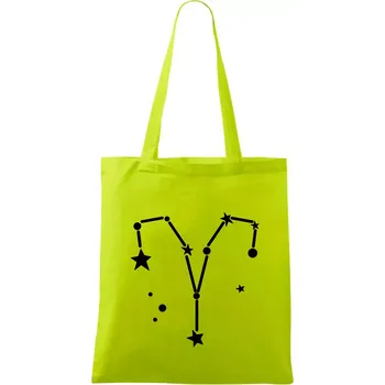 Souhvězdí - Aries - Beran - Taška bavlněná - 42 x 38 cm ( Limetková )