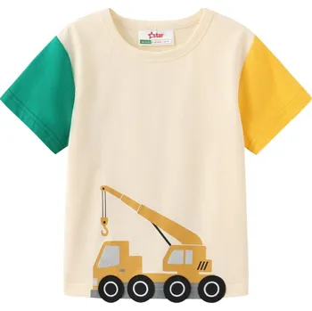 Chlapecké tričko Star Boys’ Tee Beige 5-6 let