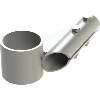 pant Metaxo Pant- závěs ke stájové bráně- naložený(zalomený), pro montáž na sloupek Rozměr: Ø sloupku 76mm/60mm