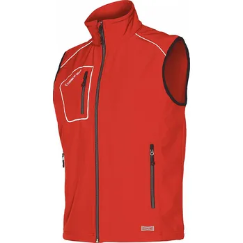 Dámská vesta SNAPPY SOFTSHEL VESTA čERVENá 3XL Varianta: SNAPPY SOFTSHEL VESTA čERVENá M