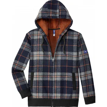 pracovní mikina CURRIS termokošile modro/šedá kostka 3XL Varianta: CURRIS termokošile modro/šedá kostka 3XL