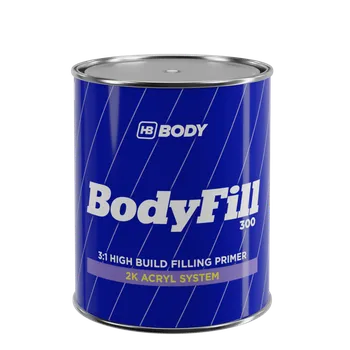 Autolak BODY fill 300 3:1 plnič černý 1L