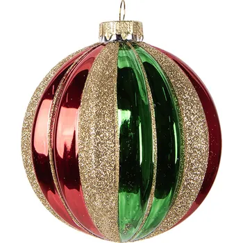 Vánoční ozdoba Clayre & Eef - Skleněná vánoční ozdoba 6GL5116