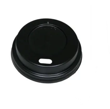 Jednorázové nádobí COFFEE LIMIT Víčko na kelímek papírový 4oz 63mm, černé 100ks