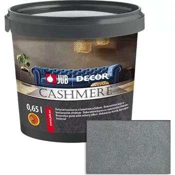 barva na zeď JUB Decor Cashmere 0,75L - Vnitřní dekorativní barva se sametovým efektem - 518E