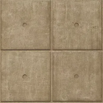 Tapeta Vliesová tapeta na zeď Rasch 499445, Factory V Zlatá