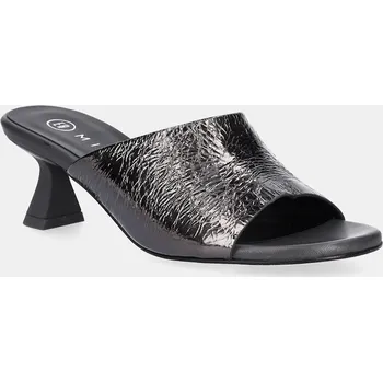 Dámské pantofle Kožené pantofle Miista Talita E8.3844 šedá 90X, EUR 38