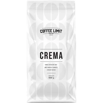 Káva COFFEE LIMIT Crema - zrnková káva 1kg