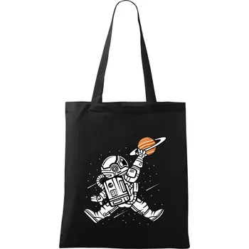 Nákupní taška Astro basket - Taška bavlněná - 42 x 38 cm ( Černá )