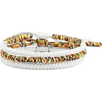 Náramek Ručně pletený vrstvený náramek | módní doplněk, ochranný náramek - Styl 16