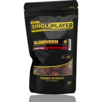 Krmivo pro hospodářské zvíře SINGLEPLAYER Boilies Bloodworm 24mm 250g SINGLEPLAYER Boilies Bloodworm 24mm 250g