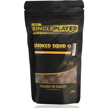 Krmivo pro hospodářské zvíře SINGLEPLAYER Boilie Smoked Squid 250g 16mm SINGLEPLAYER Boilie Smoked Squid 250g 16mm