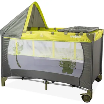 Dětská postýlka Aga4Kids Cestovní postýlka s přebalovacím pultem MR6672