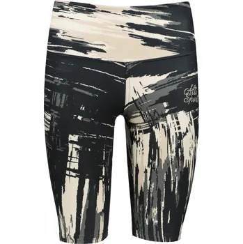 Dámské legíny nad kolena premium ALTISPORT VOJ/ALW010LEG02 ČERNOHNĚDÁ XXXL