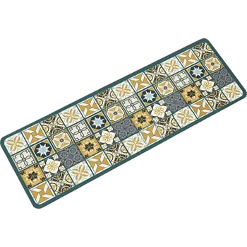 Koberec Protiskluzový koberec 50x160 cm Retro vzor Dlouhý běhoun do kuchyně Koupelnová rohožka Chodba Ložnice Savý měkký koberec do bytu