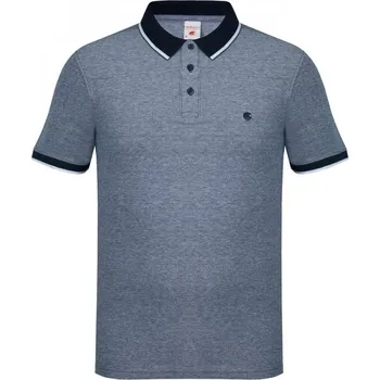 Pánské tričko SoulCal Pique pánské polo tričko Navy/White XL