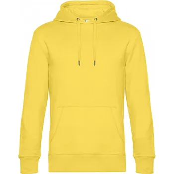 Pánské oblečení B&C Pánská vegan klokanka King z recyklovaného polyesteru a bavlny Barva: Žlutá, Velikost: 3XL BCWU02K