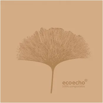 Papírový ubrousek Ubrousek 20 x 20 cm Dunisoft ORGANIC (180&nbsp;ks)