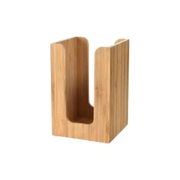 Zásobník na papírové ručníky Zásobník 11 x 11 cm Bamboo NATURAL