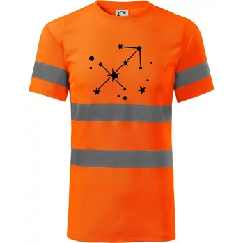 Pánské oblečení Souhvězdí - Sagittarius - Střelec - Triko reflexní - HV PROTECT - 2XL ( Neonově oranžová )