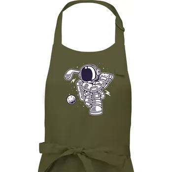 Kuchyňská zástěra Florbalátor - Pánská zástěra na vaření - Univerzální velikost ( Khaki )