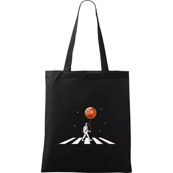 Mars přechod - Taška bavlněná - 42 x 38 cm ( Černá )