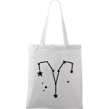 Souhvězdí - Aries - Beran - Taška bavlněná - 42 x 38 cm ( Bílá )