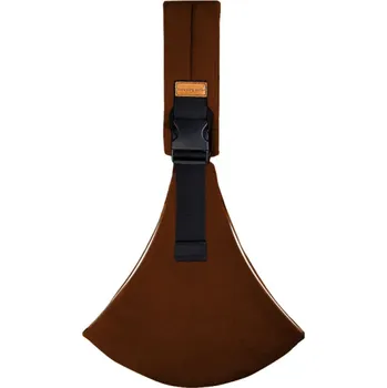 Bezpečnostní nosič pro batole na bok přes rameno Nastavitelný ergonomický popruh Pomůcka na nošení dítěte Rychlé nasazení venku hnědá