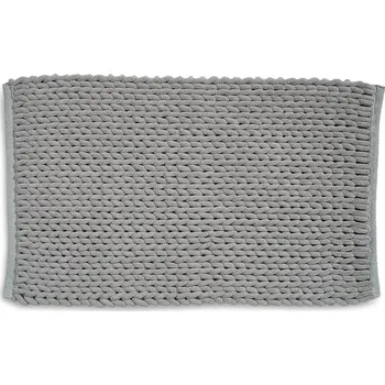 Protiskluzová podložka Kela Marie koupelnová podložka 80x50 cm obdélníkový šedá KE-23727