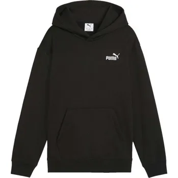 Chlapecká mikina Chlapecká mikina Puma ESSENTIALS SMALL NO. 1 LOGO RELAXED HOODIE FL B 140 Černá, Bílá