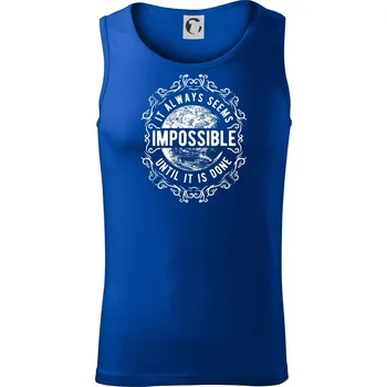 Always Seems Impossible - Tílko pánské Core - S ( Královská modrá )