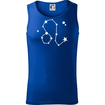 Souhvězdí - Leo - Lev - Tílko pánské Core - XL ( Královská modrá )