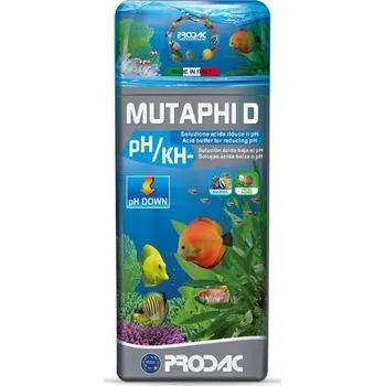 Akvarijní chemie PRODAC Mutaphi D pH-500ml