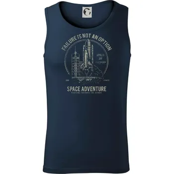 Space Adventure - Tílko pánské Core - L ( Námořní modrá (velmi tmavá - téměř černá) )