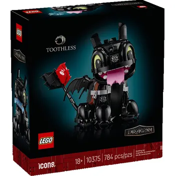 Stavebnice LEGO LEGO Icons 10375 Jak vycvičit draka: Bezzubka