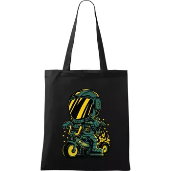 Astro dítě - Taška bavlněná - 42 x 38 cm ( Černá )