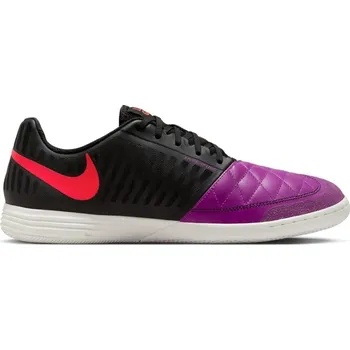 Fotbal Nike Lunargato II Indoor Court Low Top Football Boots Adults Purple/Red 6 (39)