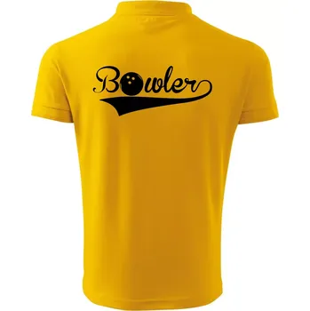 Pánská košile Bowler - Polokošile pánská Pique Polo 203 - S ( Žlutá )