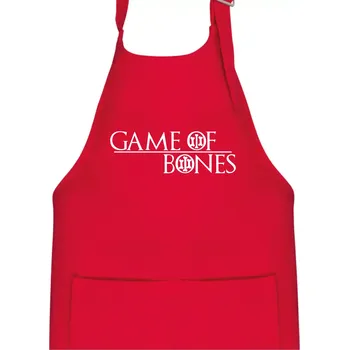 Kuchyňská zástěra Game of bones - Dětská zástěra na vaření - Univerzální velikost ( Červená )