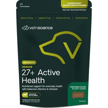 Senior 27+ Active Health Dog 210g/60ks