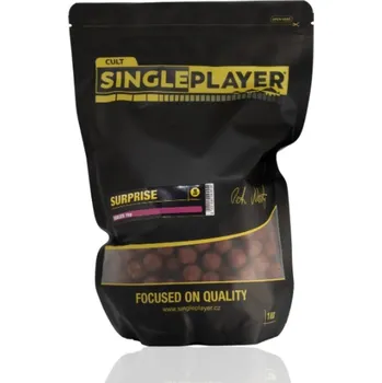 Krmivo pro hospodářské zvíře SINGLEPLAYER Boilies SURPRISE 1kg 16mm SINGLEPLAYER Boilies SURPRISE 1kg 16mm