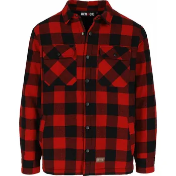 pracovní mikina PURO termokošile khaki káro 3XL Varianta: PURO termokošile khaki káro 3XL