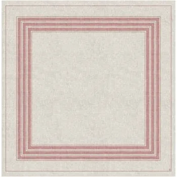 Jednorázový ubrus Ubrus 84 x 84 cm Dunisilk COCINA BORDÓ (20&nbsp;ks)