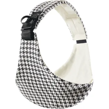 Bezpečnostní nosič pro batole na bok přes rameno s pepito vzorem Černobílý ergonomický šátek Nastavitelný popruh Držení dítěte