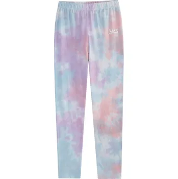 Dívčí legíny Fabric TieDye Legging for Junior Purple/Pink 11-12 let