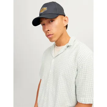 Kšiltovka Jack and Jones Junior Baseball Cap Asphalt Mens