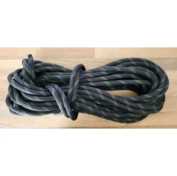 Lany PA s jádrem 12 mm - 11,5 m - černá + khaki (PA s jádrem 12 mm - 11,5 m - černá + khaki)