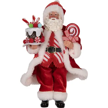 Bytová dekorace Clayre & Eef - Dekorativní figurka Santa Clause 66325