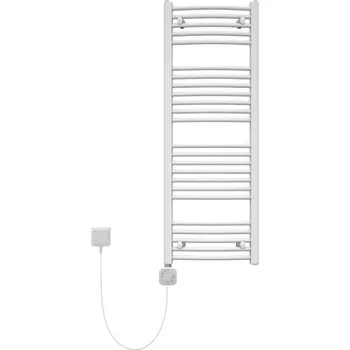 Radiátor Korado Těleso koupelnové trubkové elektrické Koralux Rondo Classic KRCH 1500/750, výkon 800 W, topné těleso s integrovaným regulátorem, barva bílá